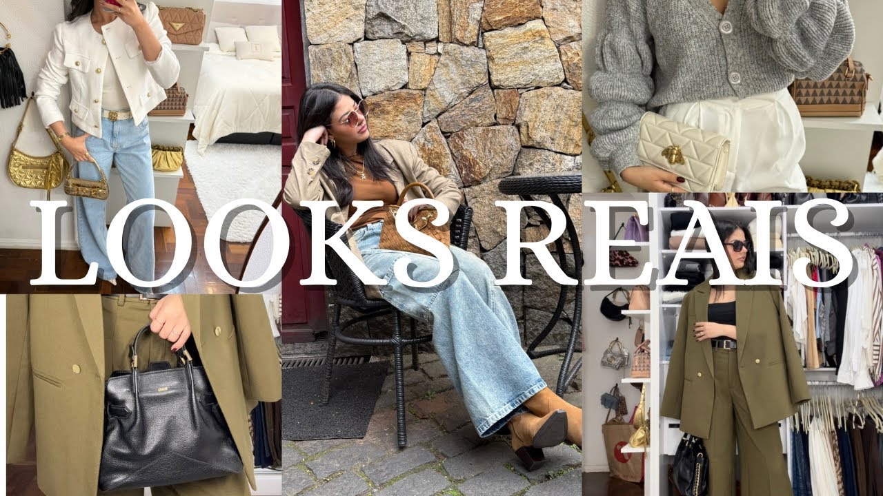 UMA SEMANA DE LOOKS REAIS COM LOOKS CASUAIS E ELEGANTES 