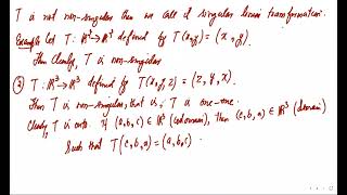 Lecture 9 Invertible Linear Transformations