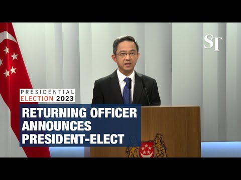 Live sample count on singapore president election.#election #president