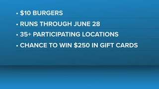 Cleveland Burger Week 2026 returns with $10 deals across Northeast Ohio