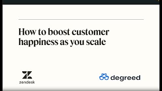 How to boost customer happiness as you scale