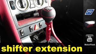 How to Shifter Extension / Jak prodloužit Řadící Páku