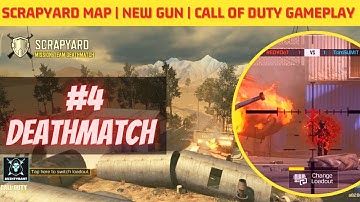 #4 CALL OF DUTY MOBILE TEAM DEATHMATCH  | SCRAPYARD MAP | COD MOBILE GAMEPLAY | AVINTYRANT