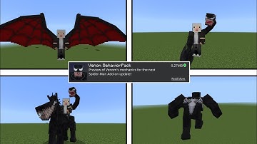 Venom MOD UPDATE In Minecraft PE