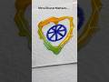 Indian🇮🇳Flower🌼#india flag colour mixing #art #satisfying #youtubeshorts #viralshorts #shorts