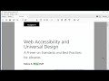 PDF read by JAWS without tags
