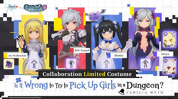 Ragnarok M Classic - Upcoming Anime DanMachi Collaboration