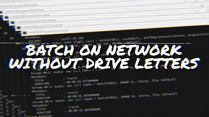 How to run Batch scripts on Network-Mapped Storage without Drive Letters :: Windows 10 Tips