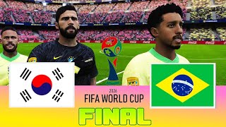 SOUTH KOREA vs BRAZIL - Final FIFA World Cup 2026 | Full Match All Goals | Football Match