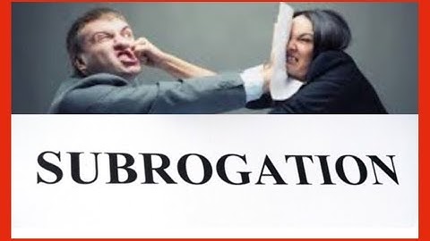 What is Subrogation? (Auto Insurance)