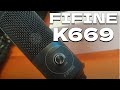 FIFINE K669 USB Condenser Microphone - demo/review