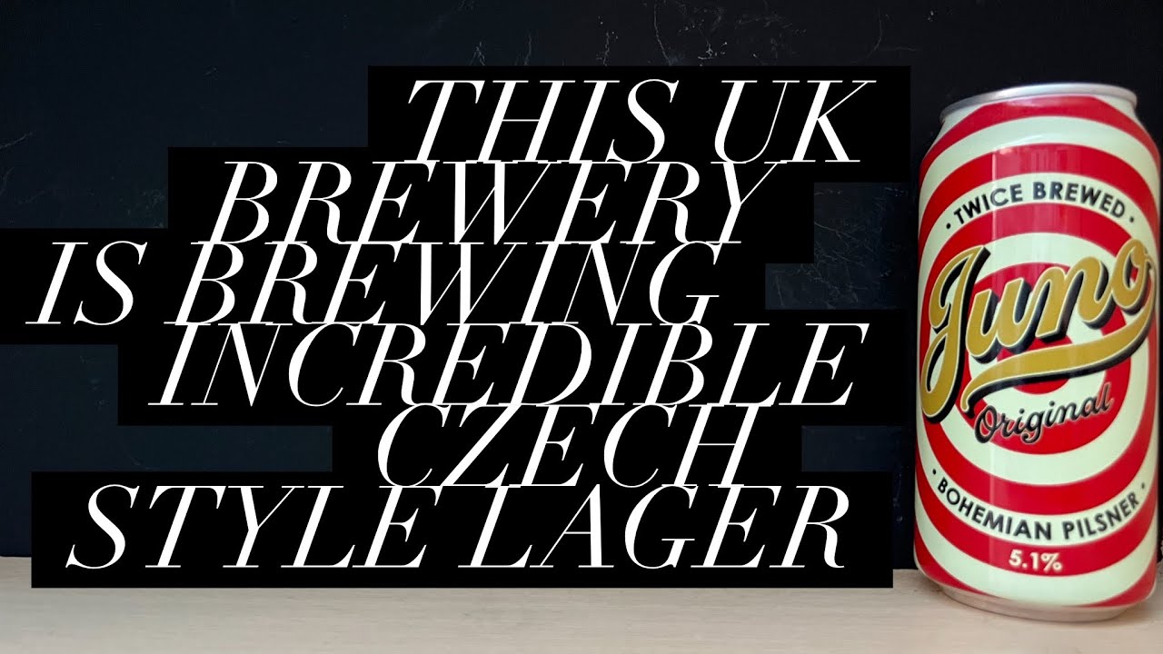 Incredible UK Brewed Czech Pilsner!! , Twice Brewed Juno Original Bohemian Pilsner Review