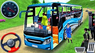 US Coach Bus Simulator 3d - Real Uphill Coach Bus Drive - Android GamePlay #5 screenshot 1