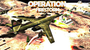 Nuke China vs GLA (CRASH GAME OPERATION FIRESTORM MOD) C&C Generals Zero Hour