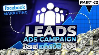 Details Ep- 12 Facebook Marketing Course / Leads add campaign එකක් හරියටම කරමු News