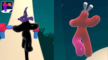 Blob Runner 3D - All Levels Gameplay Android, iOS #12 ( 153 - 164 )