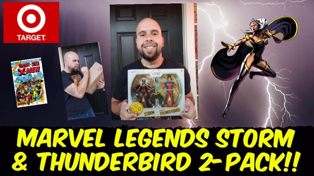 Marvel Legends Storm & Thunderbird Target Exclusive X-Men 2 Pack Review!