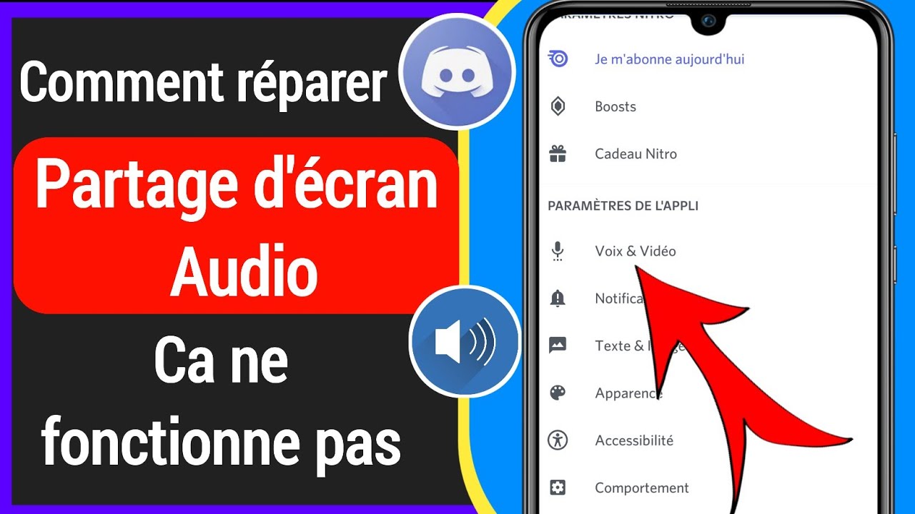 comment-r-parer-l-audio-de-partage-d-cran-discord-ne-fonctionne-pas