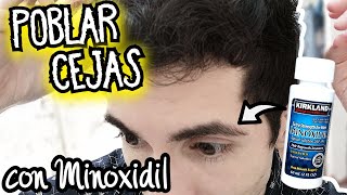 Minoxidil para POBLAR las CEJAS ¡Como Aplicarlo CORRECTAMENTE! screenshot 2