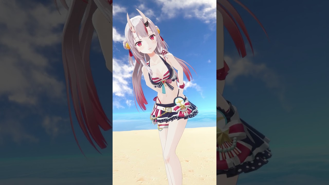 そのままの余がいちばん！だよね？#holonatsuParadise #ホロナツpiece #shorts