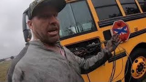 Skoolie Home Van Life VLOG  | School Bus A.C. Removal | Team Ultimate Exposure William & Bug