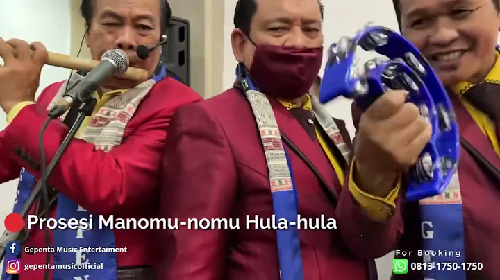 Manomu Nomu Hula hula | Wedding of Andro Lumban To...