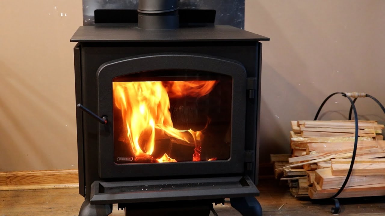 Drolet Legend III Wood Stove with Blower at Obadiah's Woodstoves