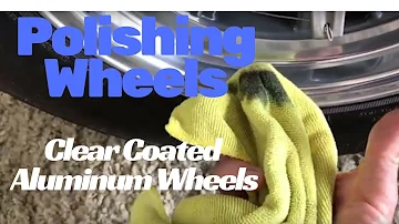 How can I tell if my rims are clear coated?