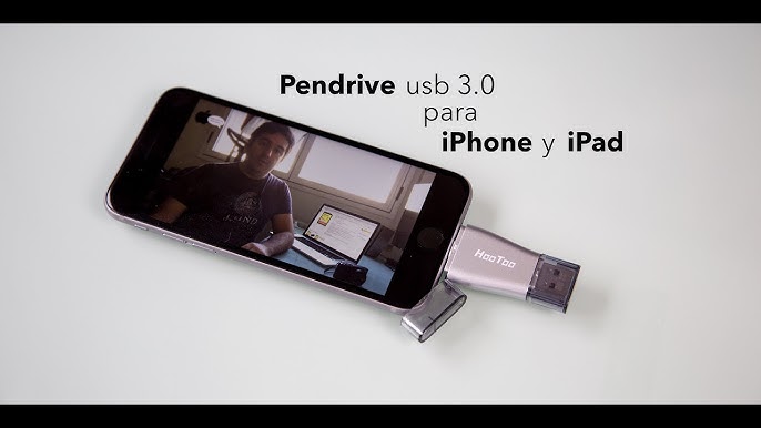 Pendrive para iPad y iPhone de Hootoo compatible con iOS10 
