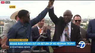 Reggie Bush Speaks Out On Return Of His Forfeited Heisman Trophy