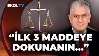 Mehmet Müftüoğlu Anayasanın İlk 3 Maddesi Türkiyenin Ana Direği Teşebbüs Edeni Yok Ederler