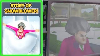 المدرسة الشريرة مرحلة الثلج - مقلب الجرار | Scary Teacher 3D New Update Story Of Snowblower