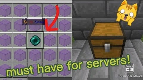 How To Make Chest GUI With Command Blocks!