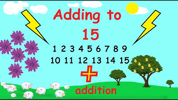 Counting and adding amounts up to 15