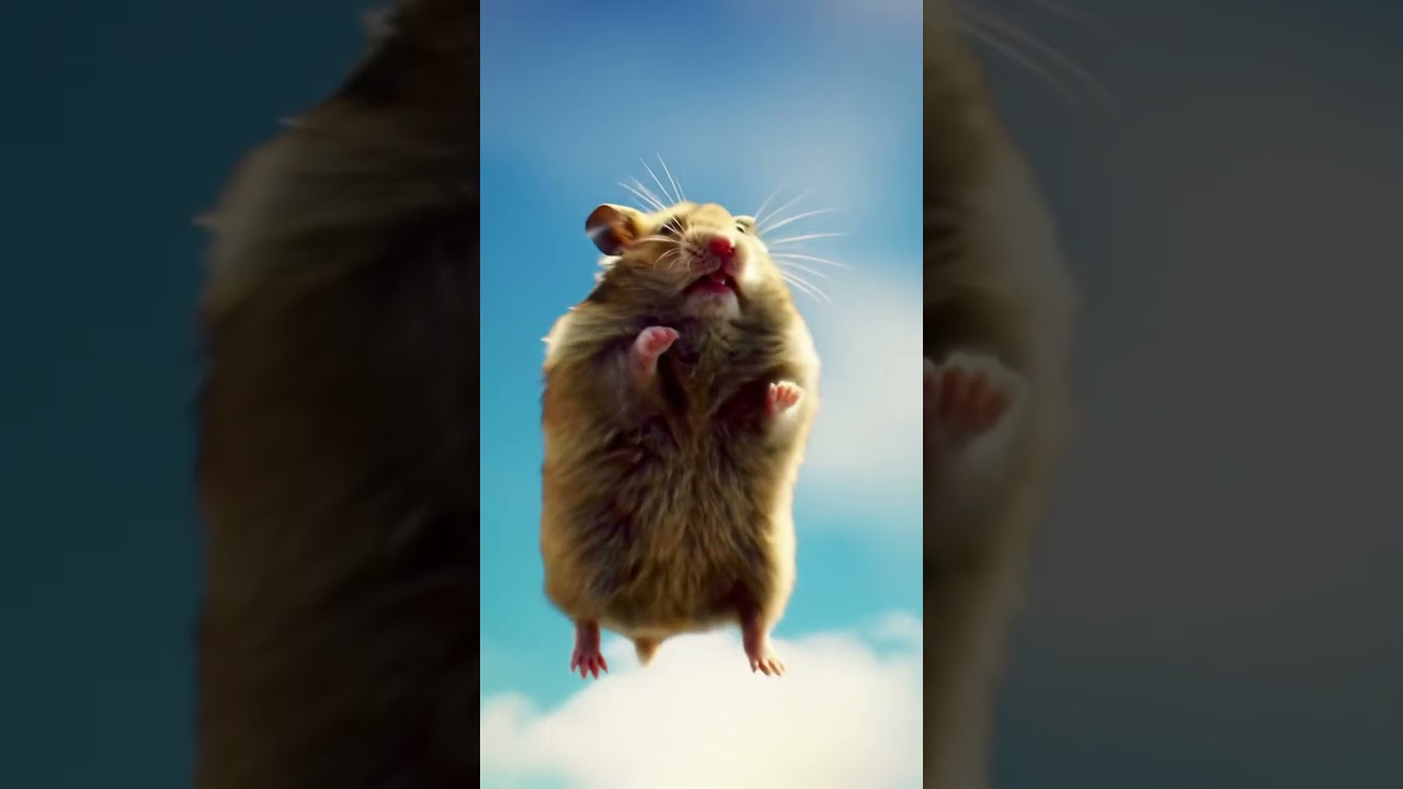 When Your Hamster Becomes a Pilot 😆🐾   