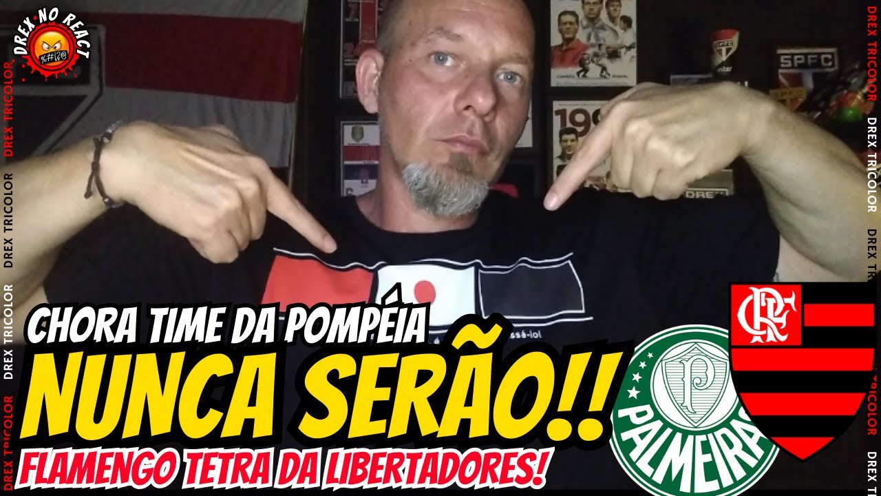 REACT! CHORA TIME DA POMPÉIA | PALMEIRAS 0 x 1 FLAMENGO | FINAL LIBERTADORES 2025