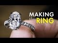 Platinum Diamond Ring - How They Are Made by Hand