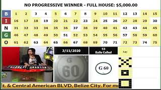 Belize Mega Bingo Live Stream