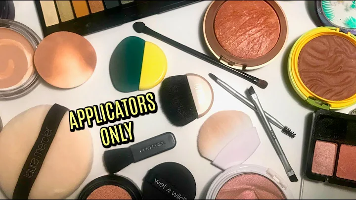 Full Face of Makeup Using ONLY THE APPLICATORS PRO...