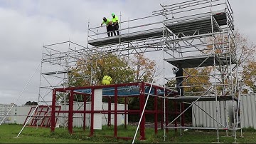 SAFETY NETS drop test- short fall