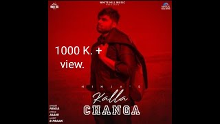 Kalla Changa Ninja (Punjabi) Song download MP3 Mr jaat com