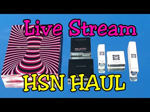 Live Stream: HSN Haul - MAC Holiday, MOB Beauty & Mented Cosmetics - Swatches & MOTD @bwitch17