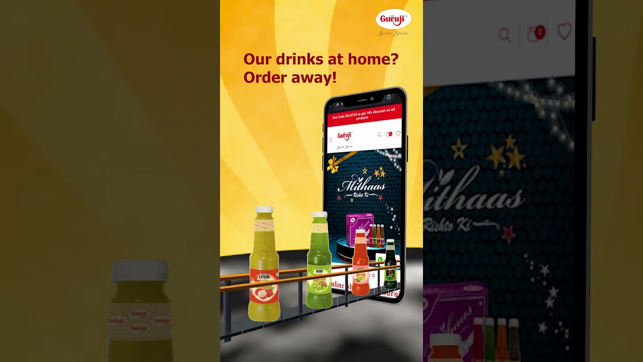 Shop your heart out with the best flavours from Guruji Products. |Guruji Products |Refreshment