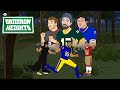 Brady, Rodgers, Mahomes and Allen Go Nuts After Divisional Plane Crash | Gridiron Heights S6E16