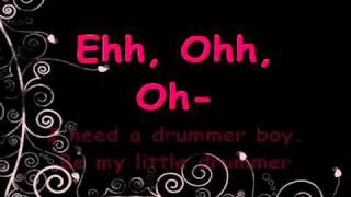Alesha Dixon - Drummer Boy (Lyrics)