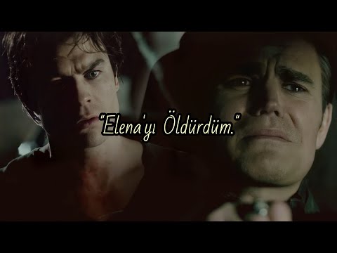 'Elena'yı Öldürdüm' - Ve Stefan Ağlar 7x12 - Vampir Günlükleri - The Vampire Diaries