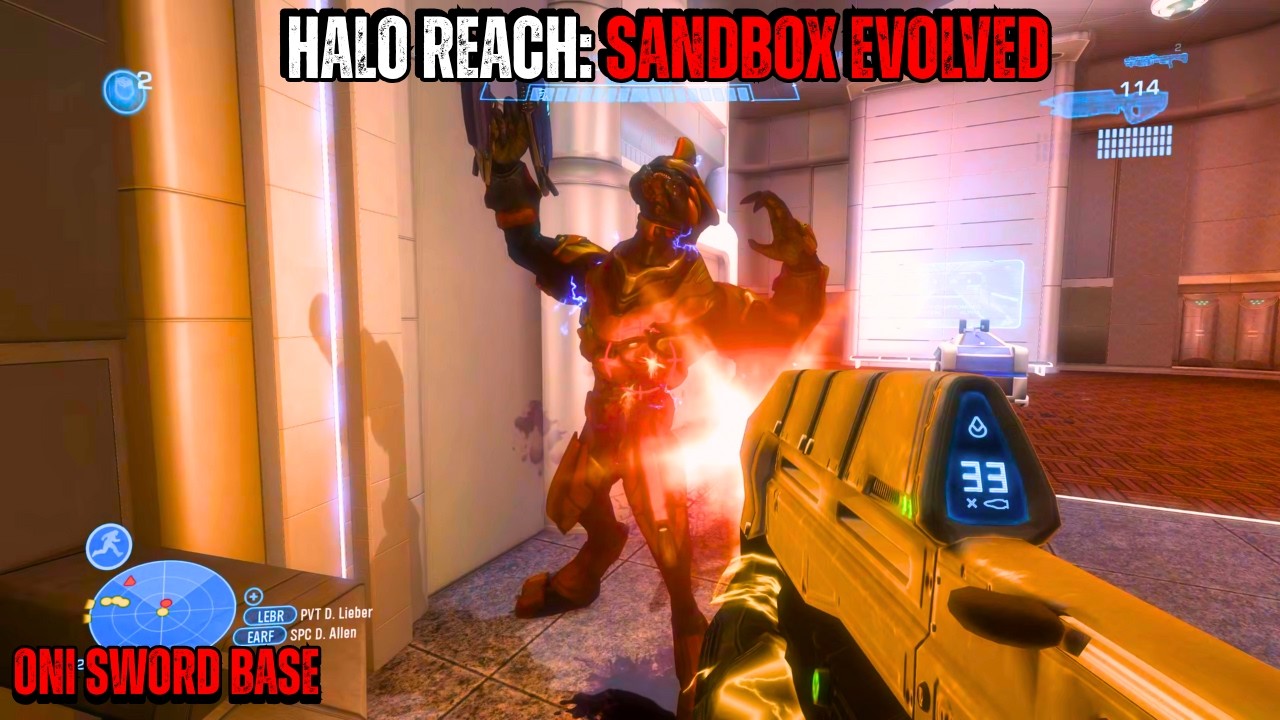 Completely New Sandbox Of Weapons! | Halo Reach: Sandbox Evolved Mod | ONI Sword Base