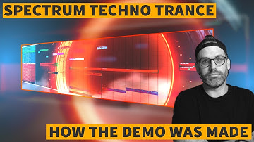 Een blik op het Spectrum Techno Trance DAW-project
