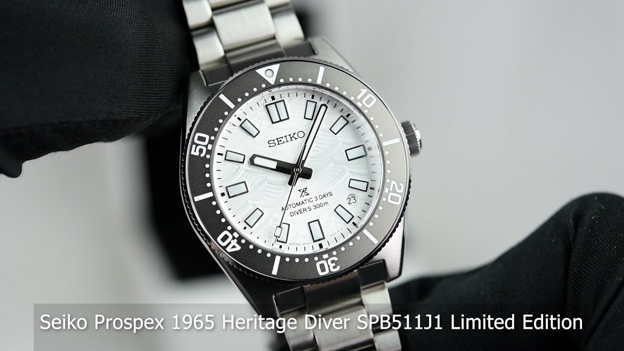 Seiko Prospex 1965 Heritage Diver SPB511J1 Limited Edition