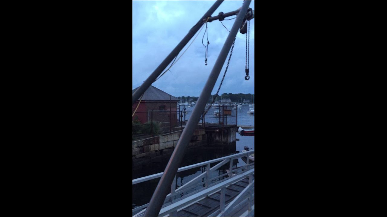 Squid fishing Marblehead Harbor